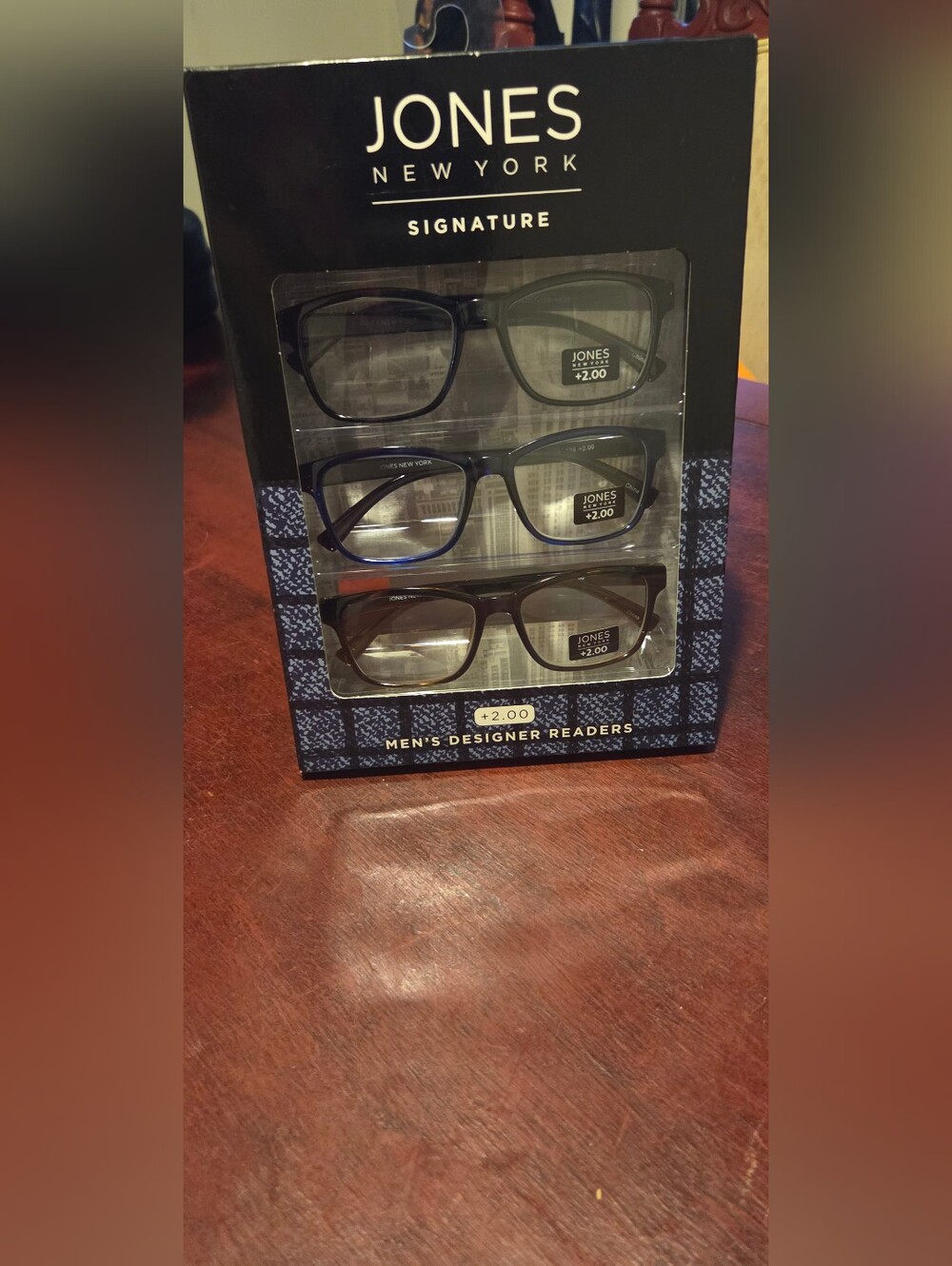 Jones New York Men's Readers - Black, Navy, Brown